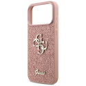 Kryt Guess Fixed Glitter Big 4G iPhone 17 Pro Max - růžová
