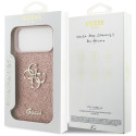 Kryt Guess Fixed Glitter Big 4G iPhone 17 Pro Max - růžová