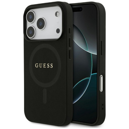 Kryt Guess Saffiano Classic Logo MagSafe pro iPhone 17 Pro
