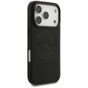 Kryt Mercedes Leather Vintage Logo MagSafe iPhone 17 Pro - černý