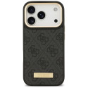 Kryt Guess 4G Logo Plate pro iPhone 17 Pro černý