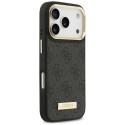 Kryt Guess 4G Logo Plate pro iPhone 17 Pro černý