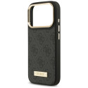 Kryt Guess 4G Logo Plate pro iPhone 17 Pro černý