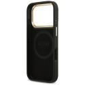 Kryt Guess 4G Logo Plate pro iPhone 17 Pro černý