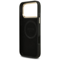 Kryt Guess 4G Logo Plate MagSafe iPhone 17 Pro Max black