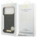 Kryt Guess 4G Logo Plate MagSafe iPhone 17 Pro Max black