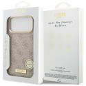Kryt Guess 4G Logo Plate pro iPhone 17 Pro Max - růžová