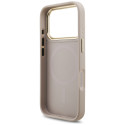 Kryt Guess 4G STRIPE MagSafe pro iPhone 17 Pro - růžová