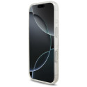 Kryt Guess IML Flowers MagSafe pro iPhone 17 Pro - bílá