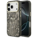 Kryt Guess PYTHON PATTERN MagSafe pro iPhone 17 Pro - hnědý