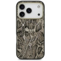 Kryt Guess PYTHON PATTERN MagSafe pro iPhone 17 Pro - hnědý