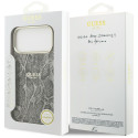 Kryt Guess PYTHON PATTERN MagSafe pro iPhone 17 Pro Max - černý