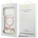 Kryt Guess RESIN FLOWERS Glitter MagSafe pro iPhone 17 Pro
