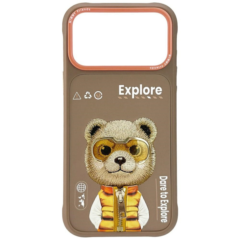 Kryt Nimmy NIMMY COOL&CUTE 2.0 pro iPhone 17 Pro - béžový