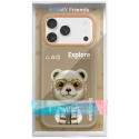 Kryt Nimmy COOL&CUTE 2.0 Bear pro iPhone 17 Pro - béžový