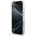 Kryt Guess IML Glitter Pearl iPhone 17 Pro - transparentní