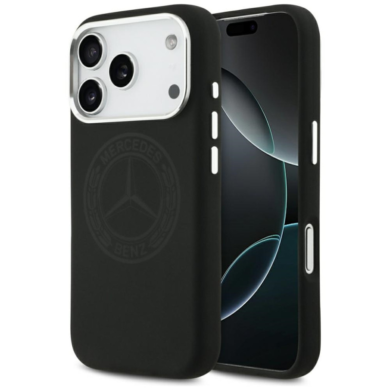 Kryt Mercedes pro iPhone 17 Pro - black