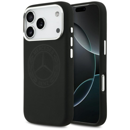 Kryt Mercedes MagSafe Vintage Logo pro iPhone 17 Pro - black
