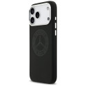 Kryt Mercedes VINTAGE LOGO MagSafe pro iPhone 17 Pro Max černý