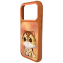 Kryt Nimmy Big Eyed Pet 2.0 pro iPhone 17 Pro Max - oranžový