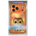 Kryt Nimmy Big Eyed Pet 2.0 pro iPhone 17 Pro Max - oranžový