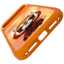 Kryt Nimmy Big Eyed Pet 2.0 pro iPhone 17 Pro - orange