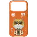Kryt Nimmy Cool&Cute 2.0 iPhone 17 Pro – oranžový