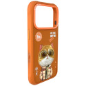 Kryt Nimmy Cool&Cute 2.0 iPhone 17 Pro – oranžový