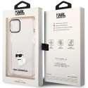 Kryt Karl Lagerfeld CHOUPETTE pro iPhone 12 - růžové