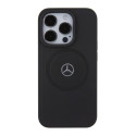 Kryt Mercedes pro iPhone 15 Pro MagSafe - černý