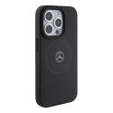 Kryt Mercedes pro iPhone 15 Pro MagSafe - černý