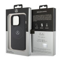 Kryt Mercedes pro iPhone 15 Pro MagSafe - černý
