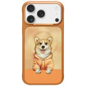 Kryt Nimmy Gentle Pets Series pro iPhone 17 Pro - oranžová