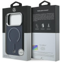 Kryt Mercedes Leather 3D MagSafe pro iPhone 17 Pro Max