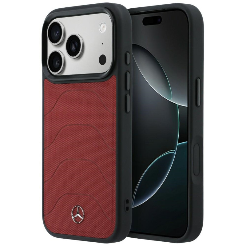Kryt Mercedes pro iPhone 17 Pro - červený