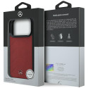 Kryt Mercedes pro iPhone 17 Pro - červený