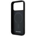 Pouzdro Mercedes Leather MagSafe iPhone 17 Pro Max – černé