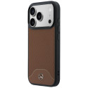 Kryt Mercedes iPhone 17 Pro - hnědá (MagSafe)