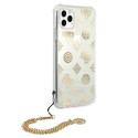 Kryt Guess PEONY CHAIN COLLECTION pro iPhone 11 Pro – zlatý