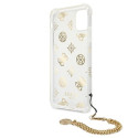 Kryt Guess PEONY CHAIN COLLECTION pro iPhone 11 Pro – zlatý