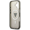 Kryt Guess IML Gradient Triangle Logo iPhone 17 - černé