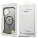 Kryt Guess IML Gradient Triangle Logo iPhone 17 - černé