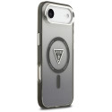 Kryt Guess IML Gradient Triangle Logo MagSafe pro iPhone Air - černé