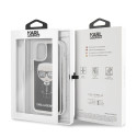 Kryt Karl Lagerfeld ICONIC Glitter iPhone 11 Pro černá