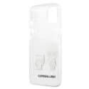 Kryt Karl Lagerfeld KARL & CHOUPETTE Transparent pro iPhone 13 mini