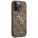 Kryt Guess GUHCP14X4GMGBR pro iPhone 14 Pro Max - hnědý