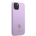 Kryt Guess GUHCP13SPS4MU pro iPhone 13 mini - fialová