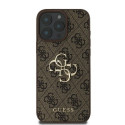 Kryt Guess 4G BIG LOGO pro iPhone 16 Pro Max - hnědý