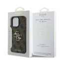 Kryt Guess 4G BIG LOGO pro iPhone 16 Pro Max - hnědý