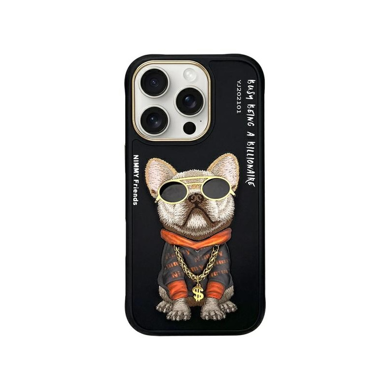 Kryt Nimmy COOL DOG CASE pro iPhone 16 Pro Max - černý